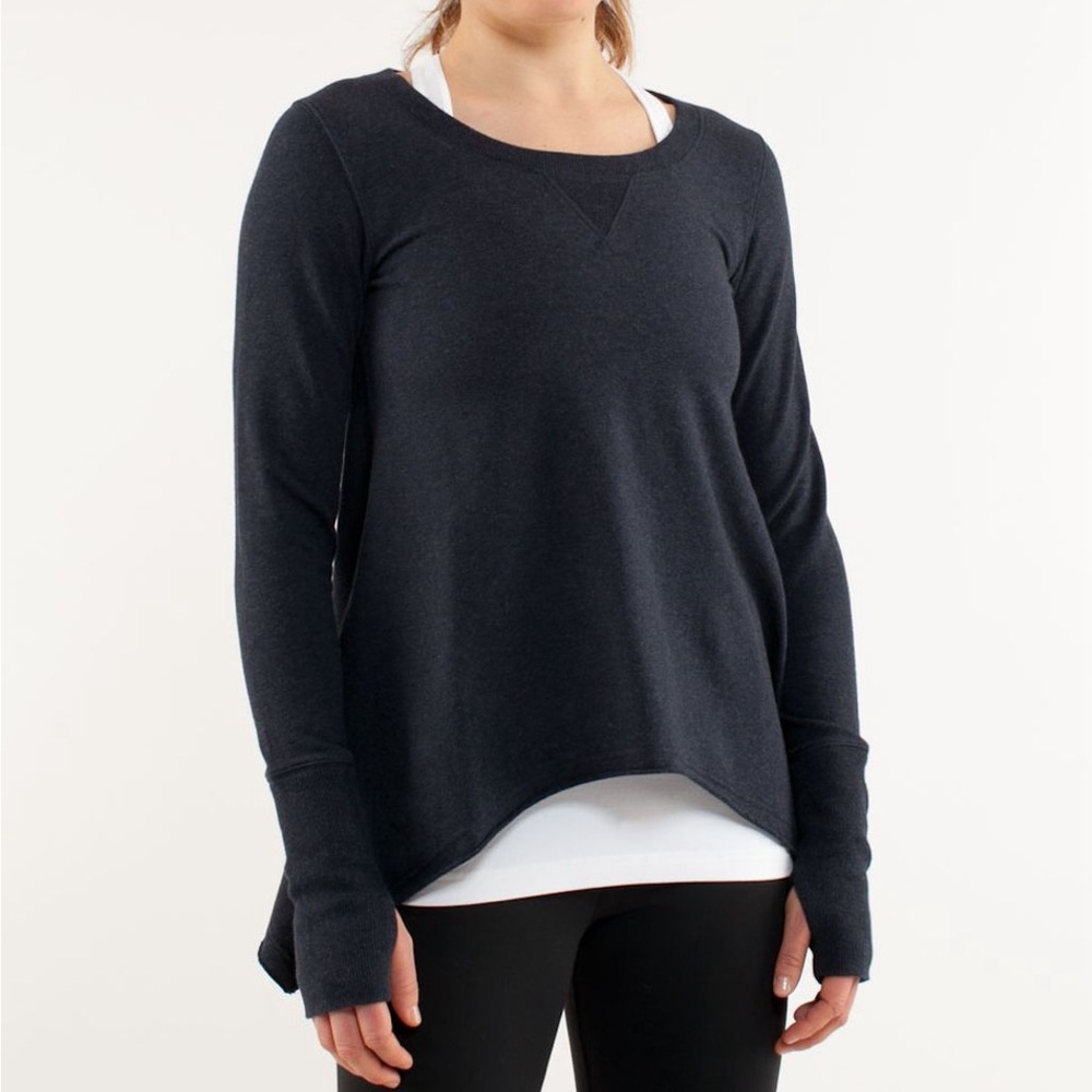 Lululemon Tea Lounge Pullover Navy Women’s -Small